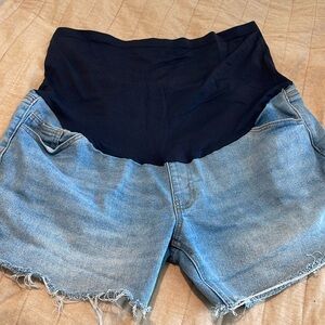Maternity Jean Shorts